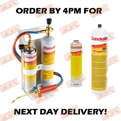 CASTOLIN PORTABLE GAS LEAD WELDING-BRAZING-PLUMBING-ROOFING-MINI PORTAPACK KIT