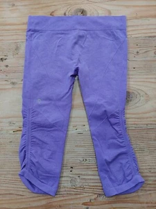 IVIVVA by Lululemon Crop Leggings Seamless Purple Girl's 14 - Picture 1 of 7