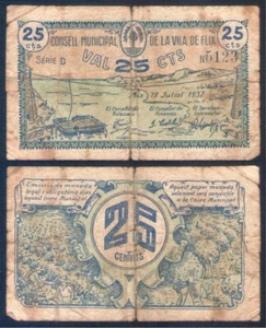 Local Bill 1937 Municipal Council of Flix 25 Cts - Picture 1 of 1