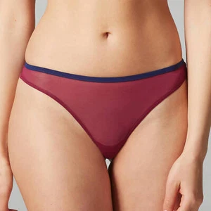 Tanga Größe 1 SIMONE PERÈLE Rosalie Rebel lila - Bild 1 von 11