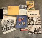 Vintage 1950s Iowa Cub Scout Photo Album Scrapbook: Airplanes