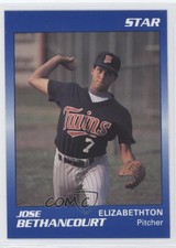 1990 Star Elizabethton Twins Jose Bethancourt #3