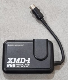 Xmd Analog RGB Unit MicomSoFT Sega MegaDrive / MD / Mega Drive [ Tested ] Japan