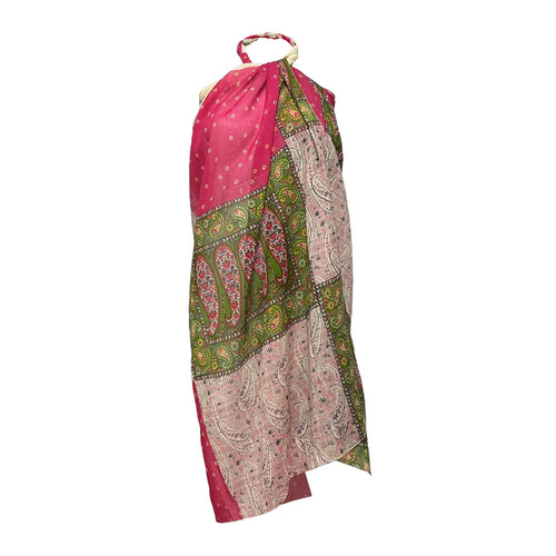 CHRISTIAN DIOR Autunno Inverno 2003 Paisley Stampa patchwork Pareo