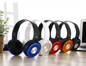Wireless Bluetooth Headphones with Noise Cancelling Over-Ear Stereo Extra Bass - Picture 1 of 10