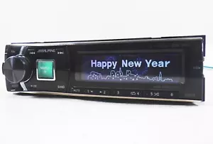 Alpine CDE-145J Lettore CD Autoradio Audio Unità Testa USB CD AUX Usato JP - Foto 1 di 8