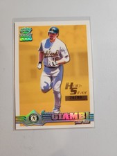 2000 Pacific Paramount Holo-Silver /99 Jason Giambi #168