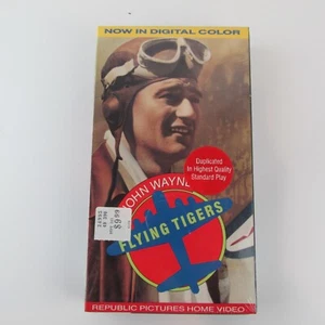 Flying Tigers (VHS, 1990, Colorized). New - Picture 1 of 6