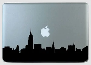 New York City Skyline NYC Apple Macbook Laptop Air Pro Decal Sticker Skin Vinyl - Picture 1 of 1