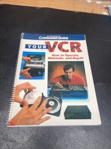 Verbraucherhandbuch: Ihr Videorecorder Bedienung, Wartung, Reparatur Vintage 1992 Softcover - Bild 1 von 2