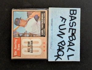1968 Topps Baseball West Corp Fun Santa Pack Yastrzemski (possible Pete Rose) - Picture 1 of 2