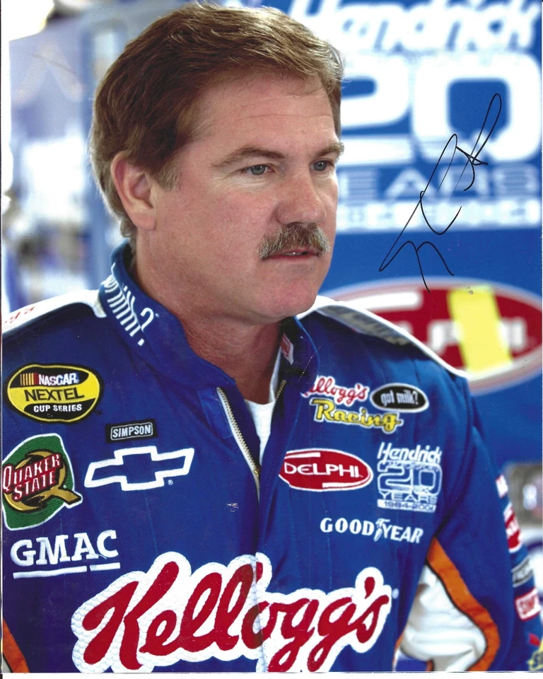 Foto 8x 10 autografiada Terry LaBONTE 2004 Foto 1 de 1