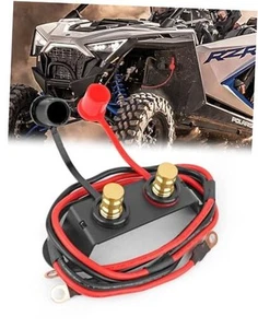 Battery Jump Post Kit with Remote Terminals, Steel Mount Bracket and Terminal - Picture 1 of 7