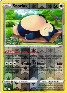 Snorlax Holo Rare SWSH11: Verlorener Ursprung 143/196 LP - Bild 1 von 2