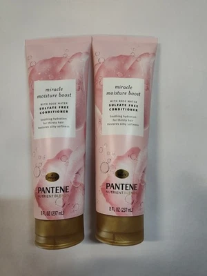 Acondicionador Pantene Nutrient Blends MIRACLE HIDRAUTY BOOST sin sulfatos 8 oz - 2p Foto 1 de 4