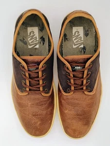 Vans Otw Ludlow Schuhe Größe 12 Herren braun Leder/schwarz - Bild 1 von 16