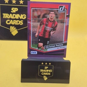 Christian Pulisic AC Milan USA Donruss 23-24 Purple Shimmer Numbered to 25 - Picture 1 of 4