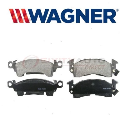 Wagner Brake Front Disc Brake Pad Set for 1967-1972 Chevrolet Biscayne - ws Foto 1 de 4