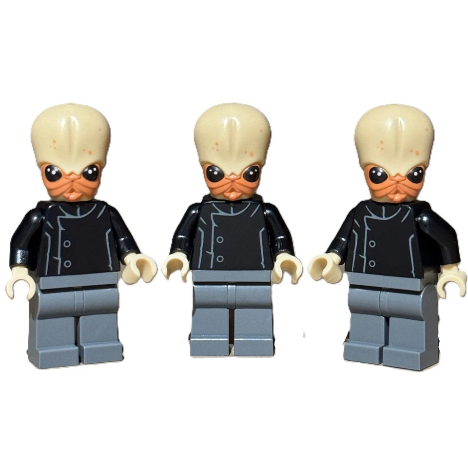 3 minifiguras LEGO Star Wars - Músicos Bith da Cantina Mos Eisley 75052 e 75290 - Imagem 1 de 1