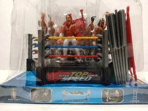 Wrestling Micro Aggression Bootleg Smack Top Speed Spielzeug Set Ring Wrestler & mehr - Bild 1 von 8