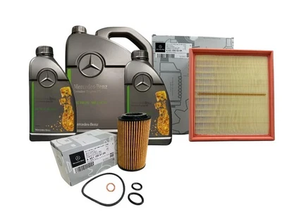 Mercedes-Benz Genuine Service Kit Engine Oil 7L 5W30 229.52 Oil Air Filters - Image 1 of 4