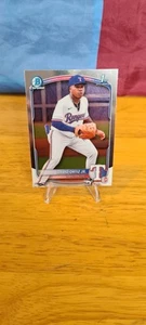 Bowman 2025 Texas Rangers David Ortiz Jr Prospects 1st Bowman Chrome - Picture 1 of 5