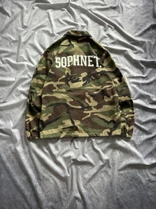 SOPHNET. Mens Camouflage Bomber Jacket Size S Made In Japan - Picture 1 of 9