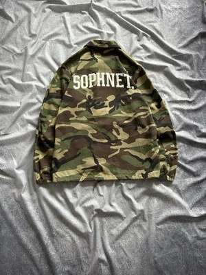 SOPHNET.  Mens Camouflage Bomber Jacket Size S Made In Japan - Image 1 of 4