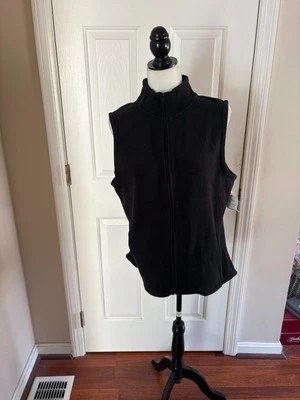 Chaleco Cuddl Duds para mujer ropa polar con cremallera completa elástica - TALLA: XL - LEER MÁS ABAJO Foto 1 de 4