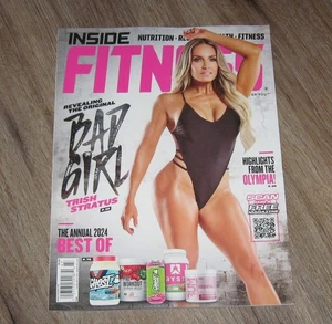 Inside Fitness 2024 magazine 13 pages on TRISH STRATUS cover workout photos - Foto 1 di 10
