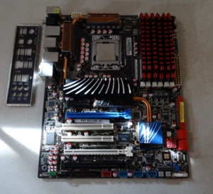 Asus Computer Motherboard Model PT6Deluxe V2 X5690 CPU 16GB G Skill Ram Gaming - Picture 1 of 13