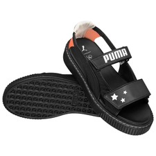 puma sandalen fell rosa