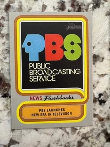 2019 TOPPS HERITAGE NEWS FLASHBACKS CARD PBS LAUNCHES NEW ERA #NF-6 - Picture 1 of 1