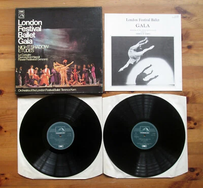 SLS 842 London Festival Ballet Gala Night Shadow Etudes 2xLP EMI Box Set NM/EX - Image 1 of 4