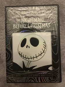 The Nightmare Before Christmas (DVD, 2008, 2-Disc Set, Collectors Edition) X-Mas - Picture 1 of 5