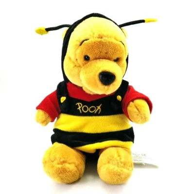 Disney 12" Winnie The Pooh In Bumblebee Disfraz Peluche Animal Foto 1 de 4