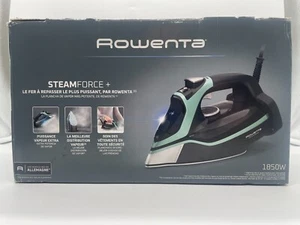 ROWENTA DW9440 STEAM FORCE STAINLESS STEEL SOLEPLATE STEAM IRON 1800W NEW - Picture 1 of 5