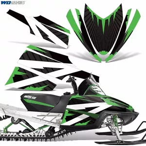 Snowmobile Graphics Decal Sticker For Arctic Cat M Series 07-11 RB NO LOGS G - Picture 1 of 3