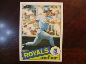 1985 Topps George Brett #100 NM-M  No Creases 