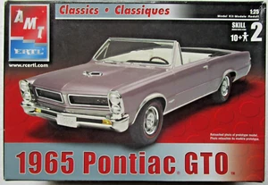 begonnener Bausatz 1965 Pontiac GTO von AMT im Maßstab 1/25 - Bild 1 von 9