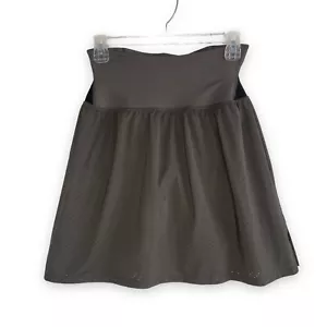 Tommie Copper Womens Medium Skirt Pro-Grade Lower Back Support Skort Gray Black - Picture 1 of 12