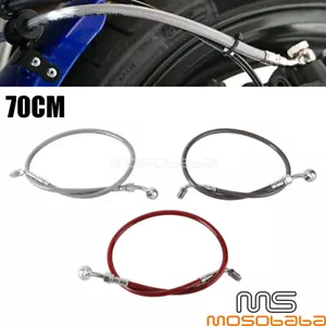 27.5" Brake Line For Harley Softail Fat Boy 114 FLFBS Fat Bob 114 FXFBS 2018-23 - Bild 1 von 12