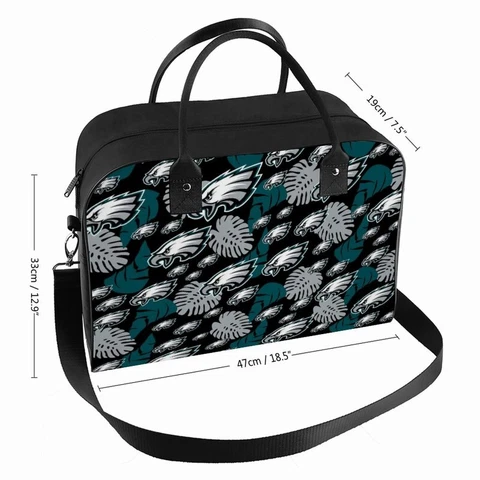 Philadelphia Eagles Travel Handbag High-capacity Printed Storage Bag,fans Gift Cover