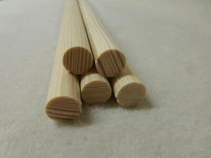 10Stk  100cm Rundleiste Kiefer 16mm Rundstab Holzleisten - Bild 1 von 1