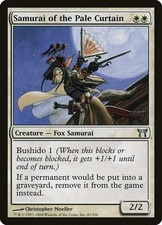 Samurai of the Pale Curtain [Champions of Kamigawa] - Magic the Gathering MTG