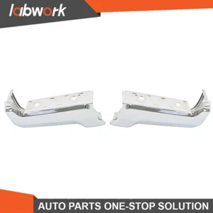 Labwork Rear LH+RH Bumper Face Bar For Ford F250 F350 2017-2022 No Sensor Holes - Picture 1 of 24