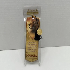 Antioch Chronicles Of Narnia Aslan Bookmark With Medallion Charm - Bild 1 von 4