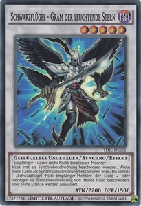 YU-GI-OH, SCHWARZFLÜGEL - GRAM DER LEUCHTENDE STERN, SR, TDIL-DESE1, LIM, TOP - Bild 1 von 1