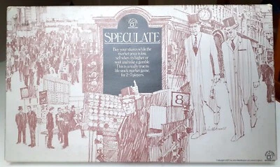 Vintage Retro SPECULATE Stock Market Board Game by Waddingtons - Image 1 of 4