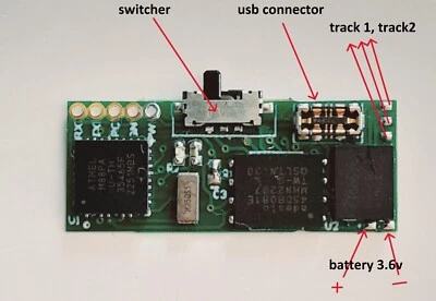 Lector de tarjetas magnéticas más pequeño lector de tarjetaspro.site Foto 1 de 4